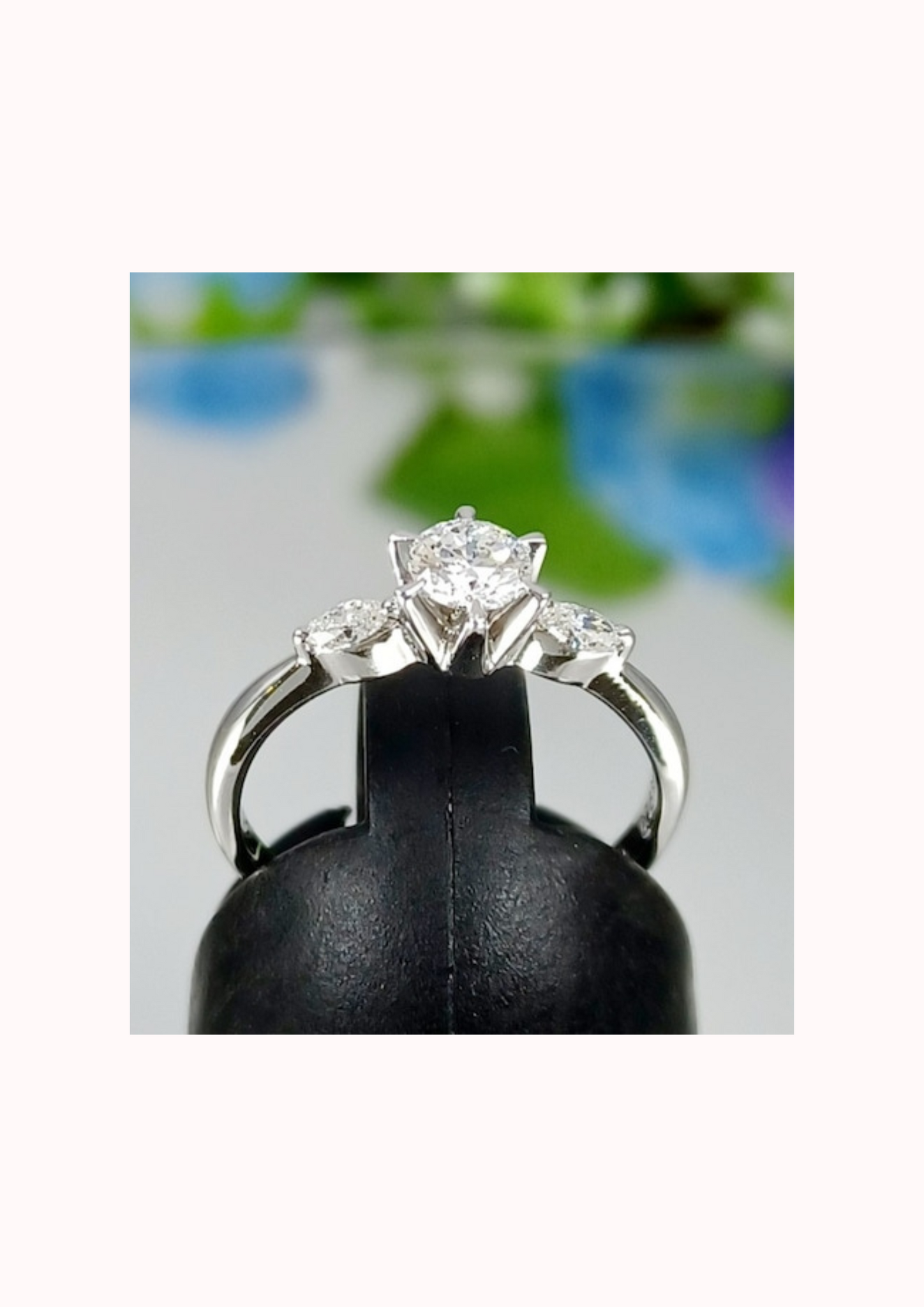 〈SJ-R-134〉 Pt900プラチナ・天然ダイヤモンド（0.5ct）　ダイヤモンド指輪（ソーティング付き）　オープニングセール中につき30％OFF